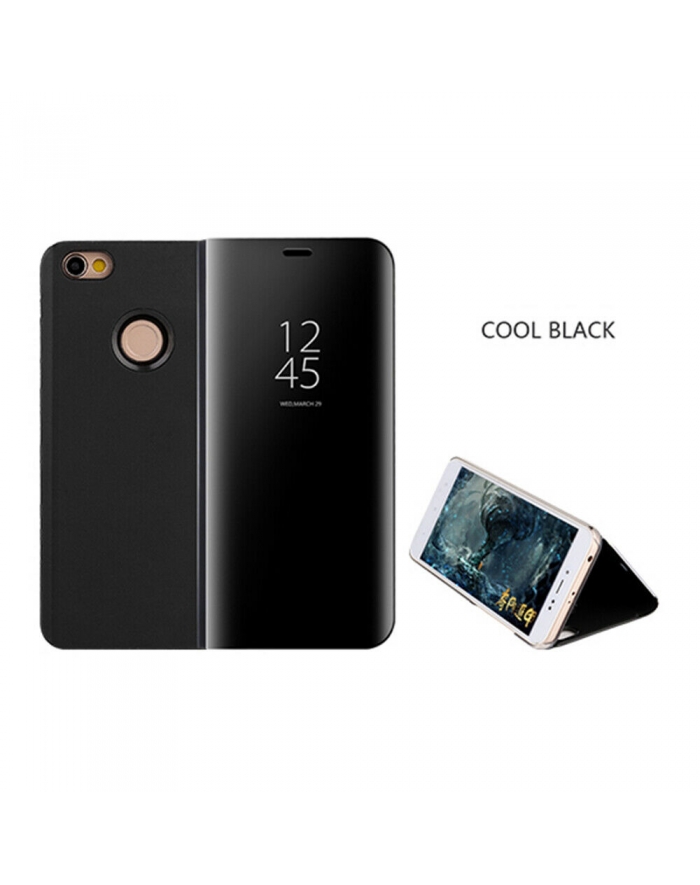 Funda Flip Cover Clear View para Xiaomi Redmi 7A color Negra 